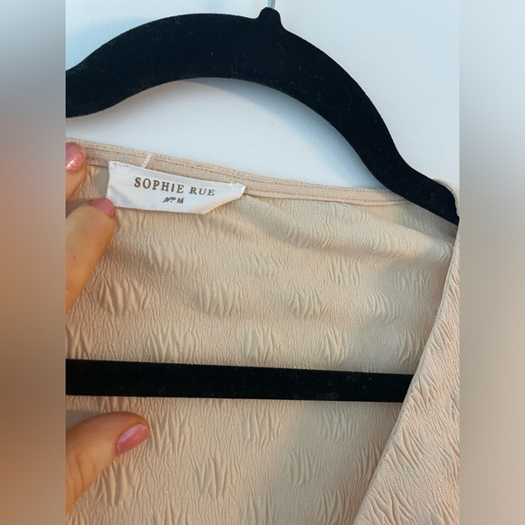 Nordstrom textured ruffle blouse - Picture 2 of 5